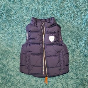 H&M, Puffy Outerwear Vest w/pockets, Insulated, Navy, Boys, Size 2-4 years